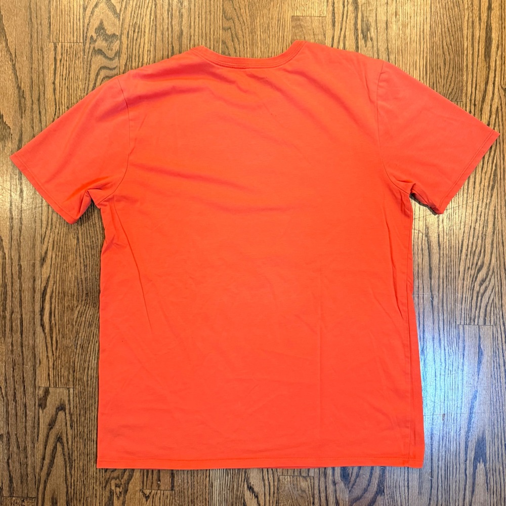 Nike Golf Modern Fit Dri-FIT Graphic T-Shirt Orange Large Crossed Clubs - Picture 4 of 6